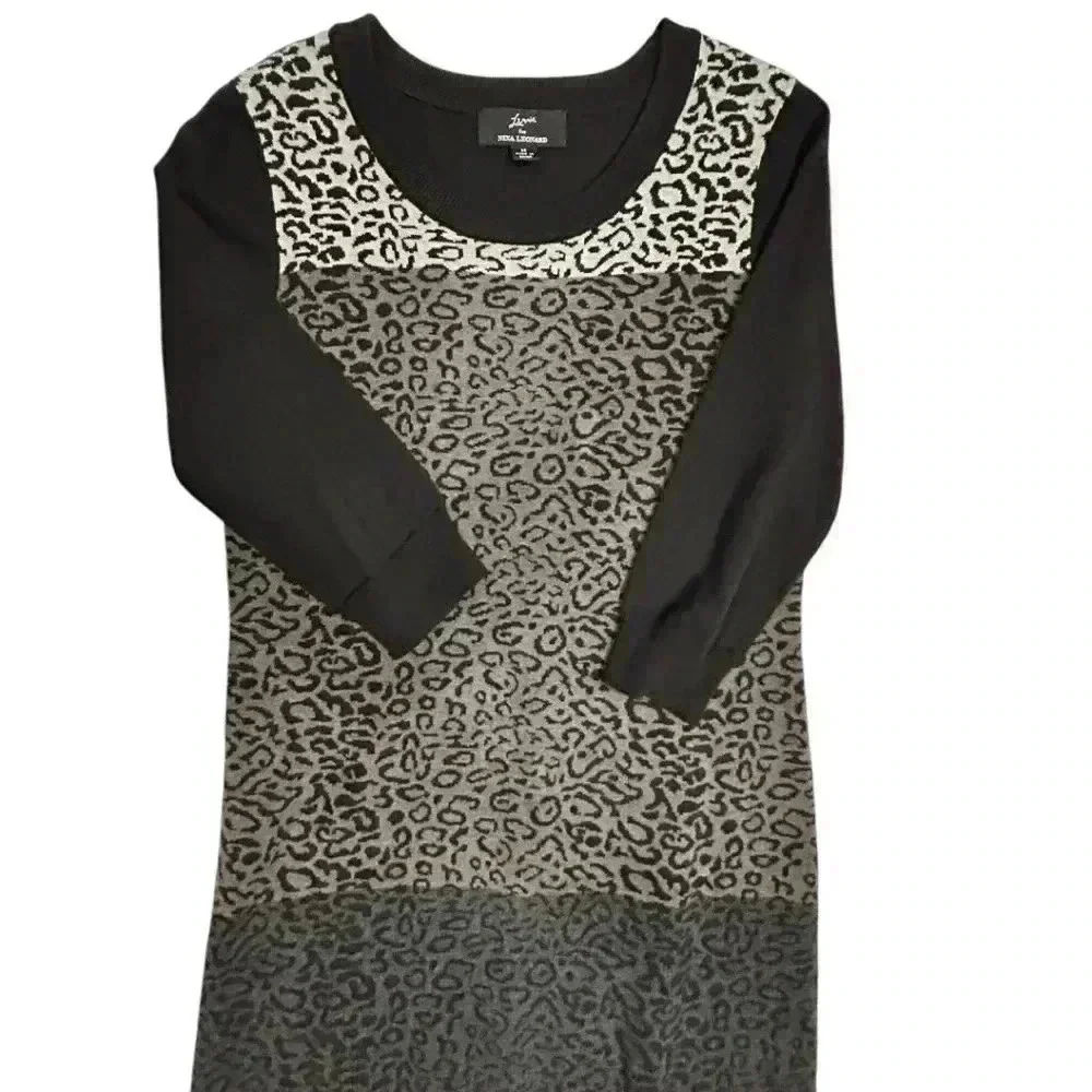 Lennie for Nina Leonard sweater dress Size M - Picture 4 of 5
